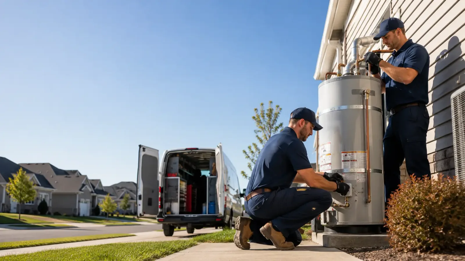 Water Heater Installation in Mount Hope, KS